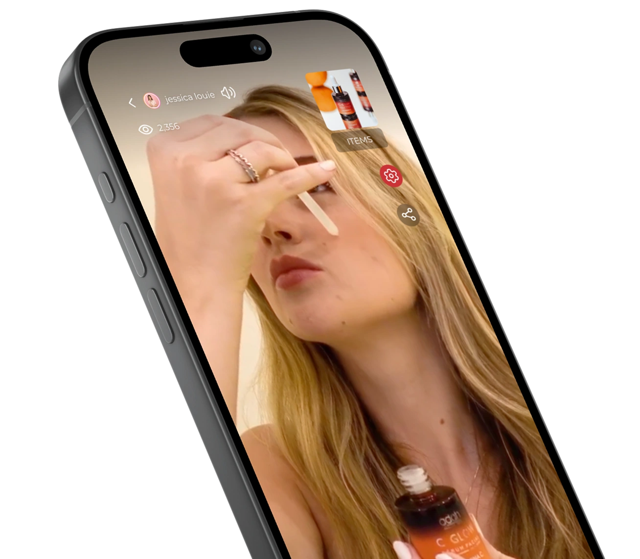 iPhone live shopping